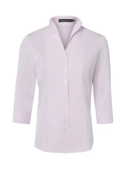 Franco Callegari Damen Bluse in rosa weiß
