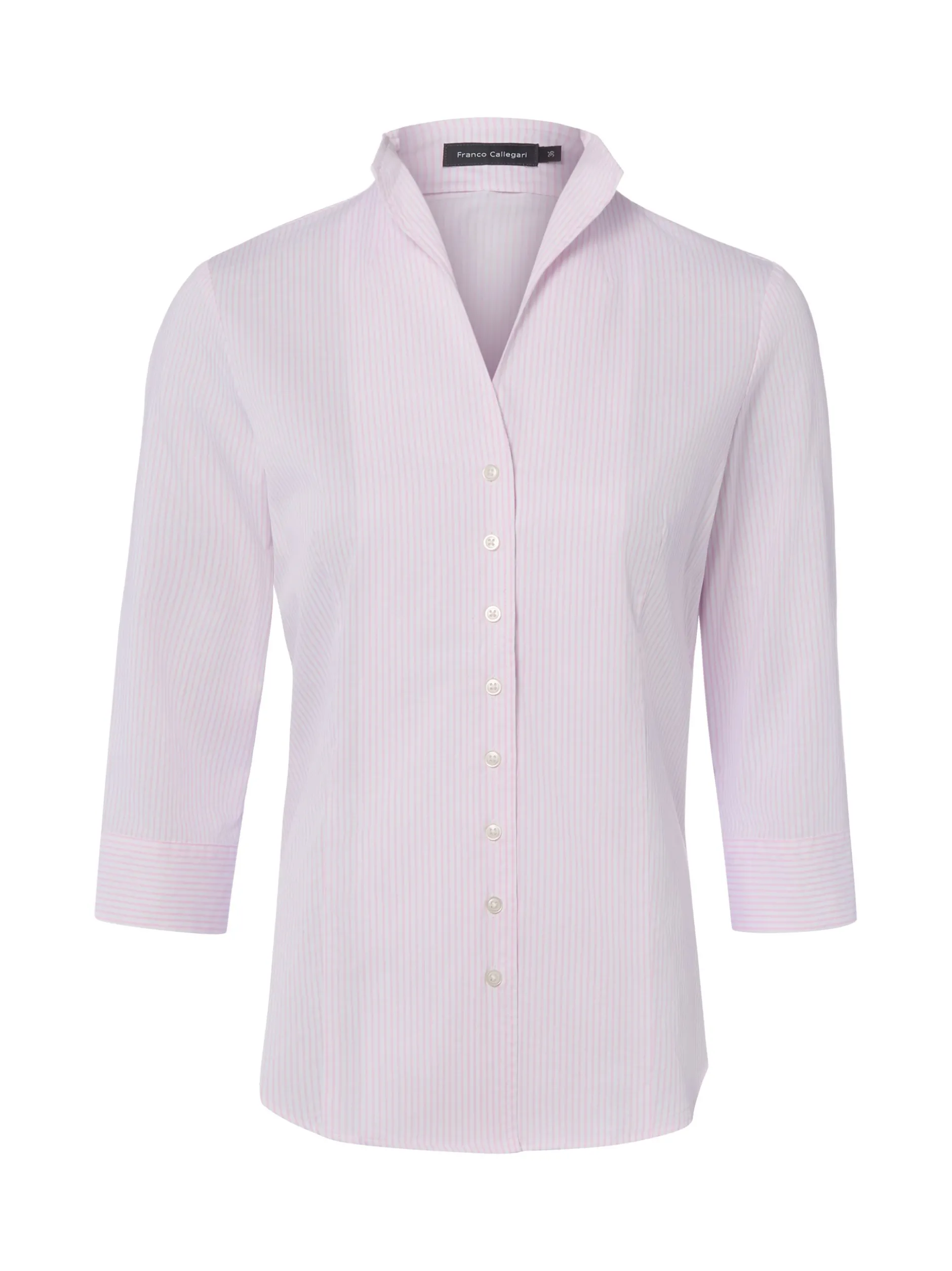 Franco Callegari Damen Bluse in rosa weiß