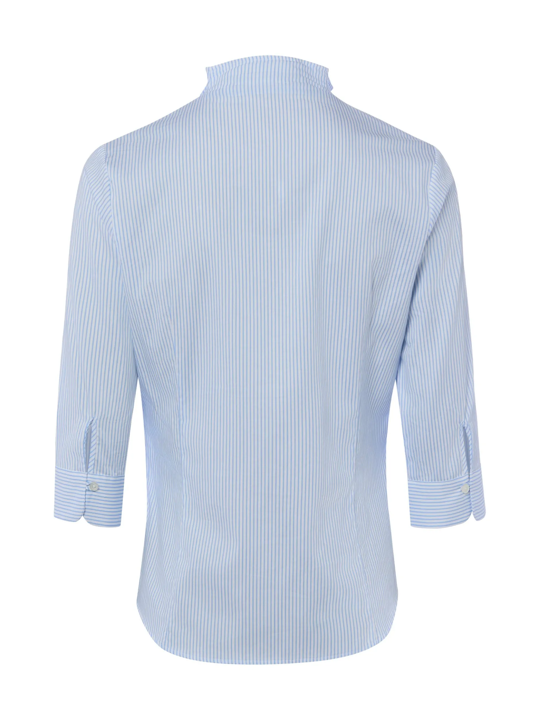 Franco Callegari Damen Bluse in hellblau weiß