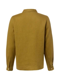 Franco Callegari Damen Leinenbluse in oliv