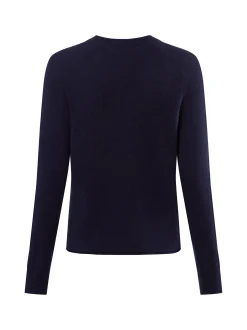 Franco Callegari Damen Pure Cashmere Pullover in marine
