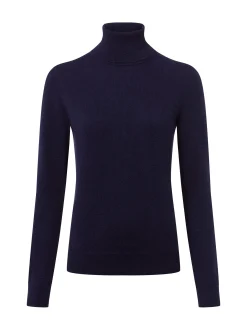 Franco Callegari Damen Pure Cashmere Pullover in marine