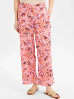 Franco Callegari Damen Schlupfhose in rosa orange