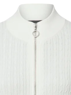 Franco Callegari Damen Strickjacke in weiß