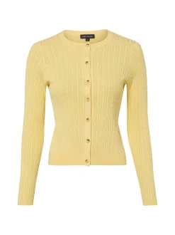 Franco Callegari Damen Strickjacke in gelb