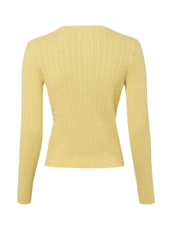 Franco Callegari Damen Strickjacke in gelb