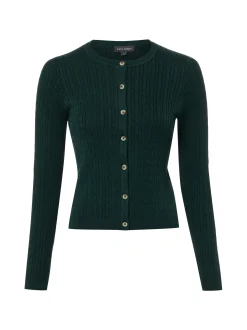 Franco Callegari Damen Strickjacke in tanne