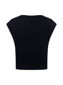 Franco Callegari Damen Strickweste in marine