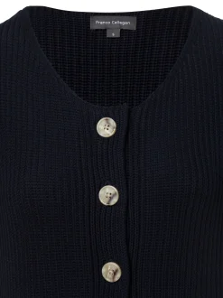 Franco Callegari Damen Strickweste in marine