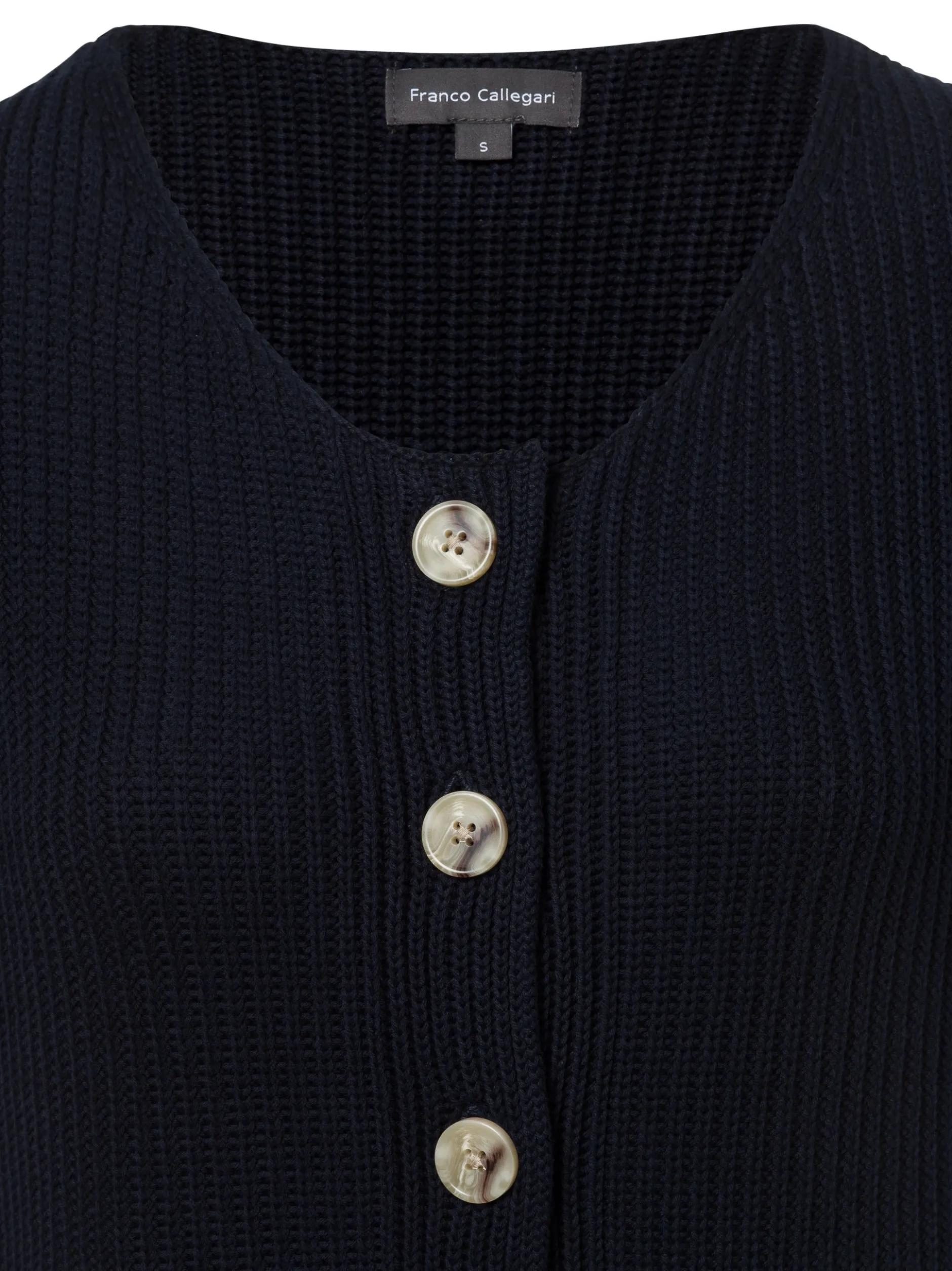 Franco Callegari Damen Strickweste in marine