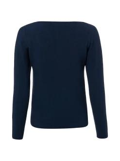 Franco Callegari Damen Strickpullover in marine
