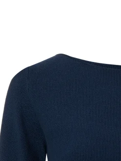 Franco Callegari Damen Strickpullover in marine