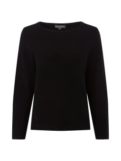 Franco Callegari Damen Strickpullover in schwarz