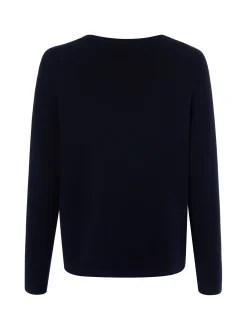 Franco Callegari Damen Strickpullover in marine