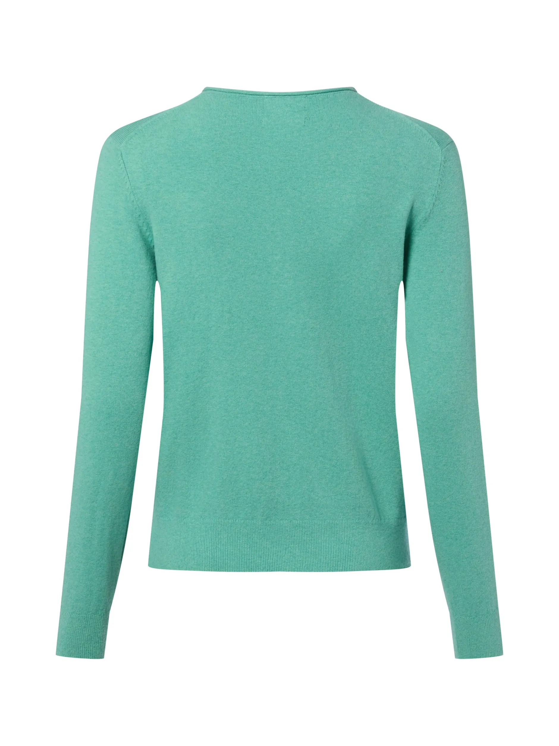 Franco Callegari Damen Strickjacke mit Cashmere-Anteil in smaragd