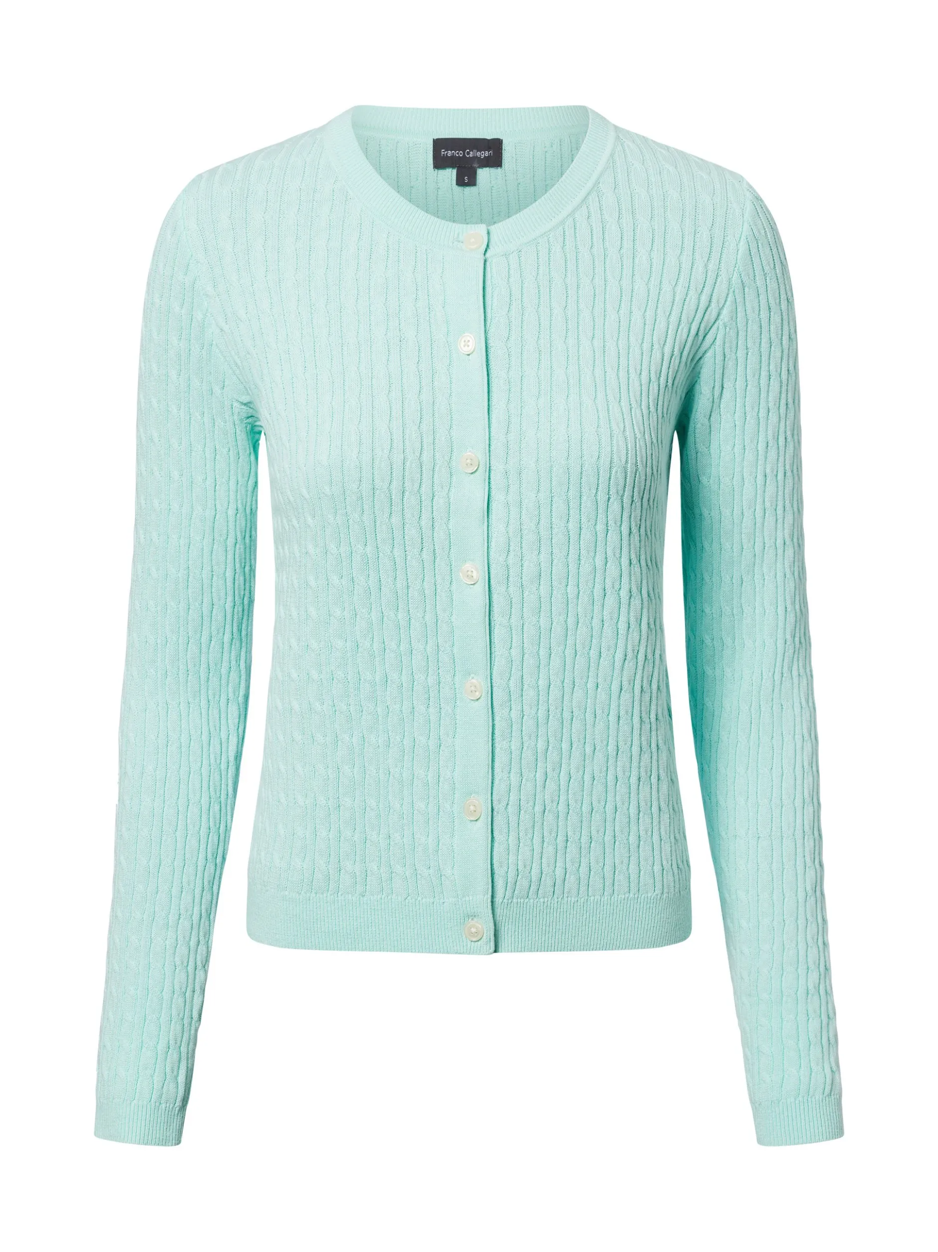 Franco Callegari Damen Strickjacke in mint