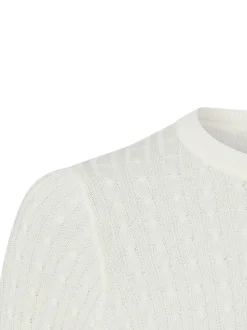 Franco Callegari Damen Strickpullover in ecru