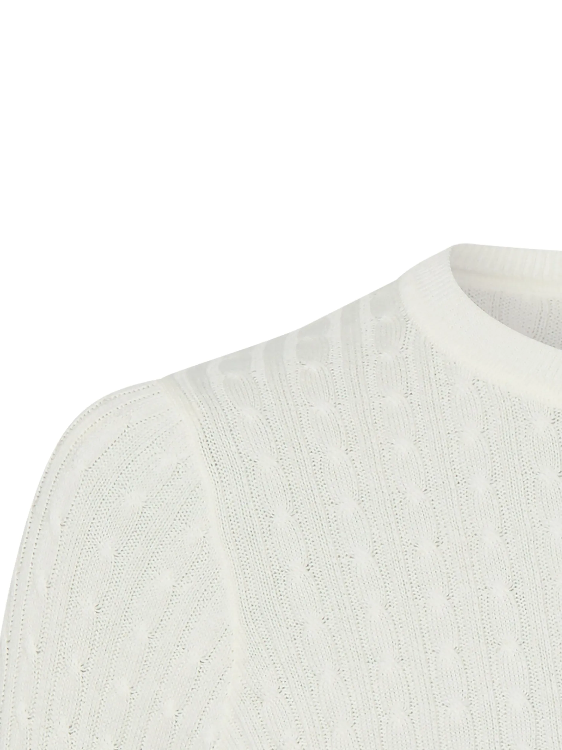 Franco Callegari Damen Strickpullover in ecru