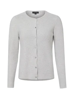 Franco Callegari Damen Strickjacke in hellgrau