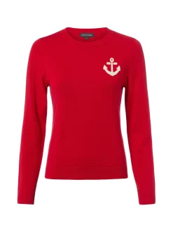 Franco Callegari Damen Strickpullover in rot