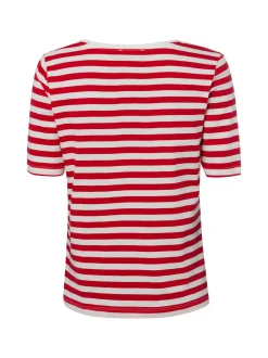 Franco Callegari Damen T-Shirt in rot weiß