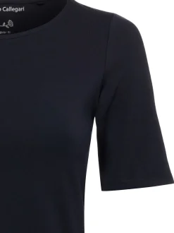Franco Callegari Damen T-Shirt in marine