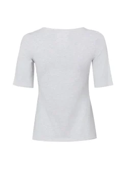 Franco Callegari Damen T-Shirt in hellgrau