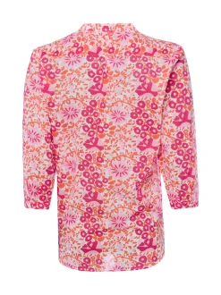 Franco Callegari Damen Tunikabluse in pink orange