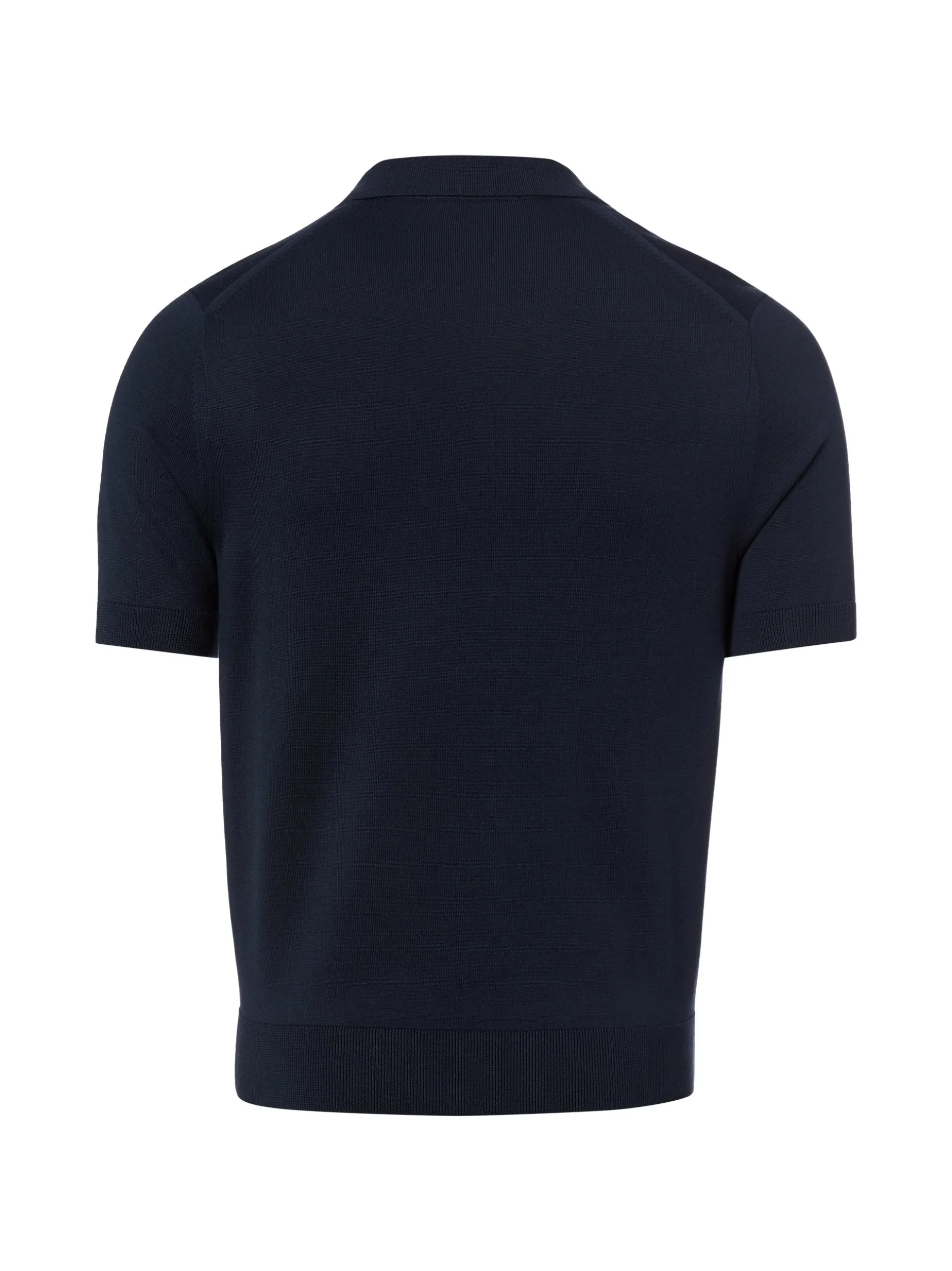 Fred Perry Herren Strick-Poloshirt in marine