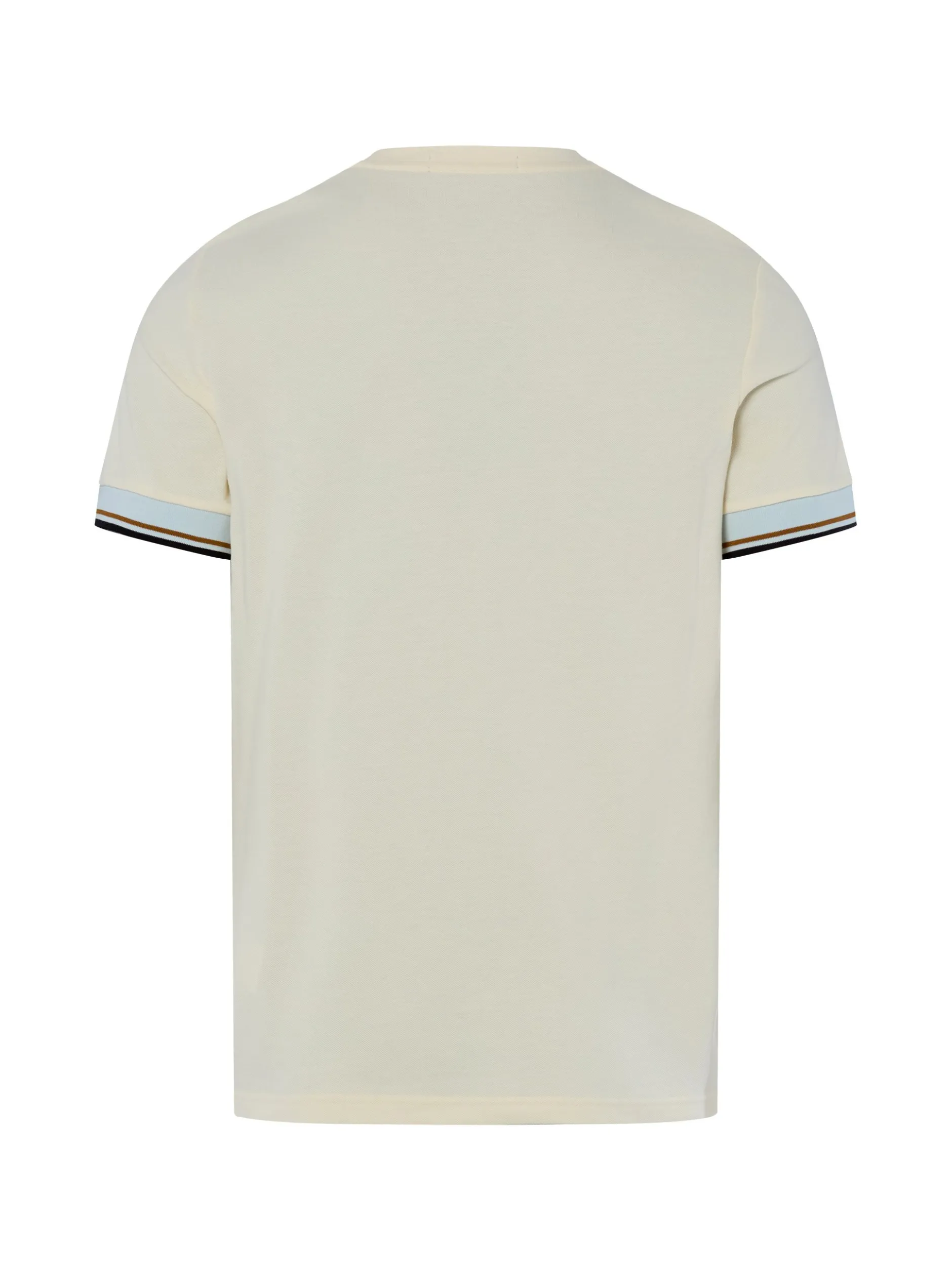 Fred Perry Herren T-Shirt in ecru - Ausschnitt: Rundhals