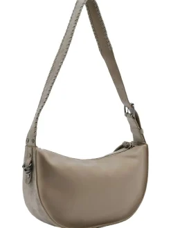 FredsBruder Damen Handtasche - Whipstitch Soul Hobo in grau