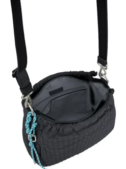 FredsBruder Damen Handtasche - Just Flow Hobo in schwarz