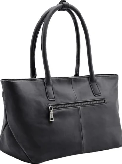 FredsBruder Damen Shopper - Belted With Love Shopper in schwarz