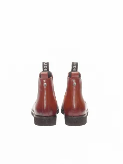FREUDE Damen Chelsea-Boots - BIMBA in cognac