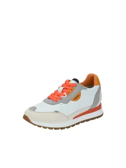 FREUDE Damen Sneaker - AGATA in weiß orange