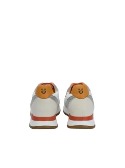 FREUDE Damen Sneaker - AGATA in weiß orange