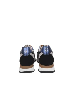 FREUDE Damen Sneaker - AGATA in schwarz beige