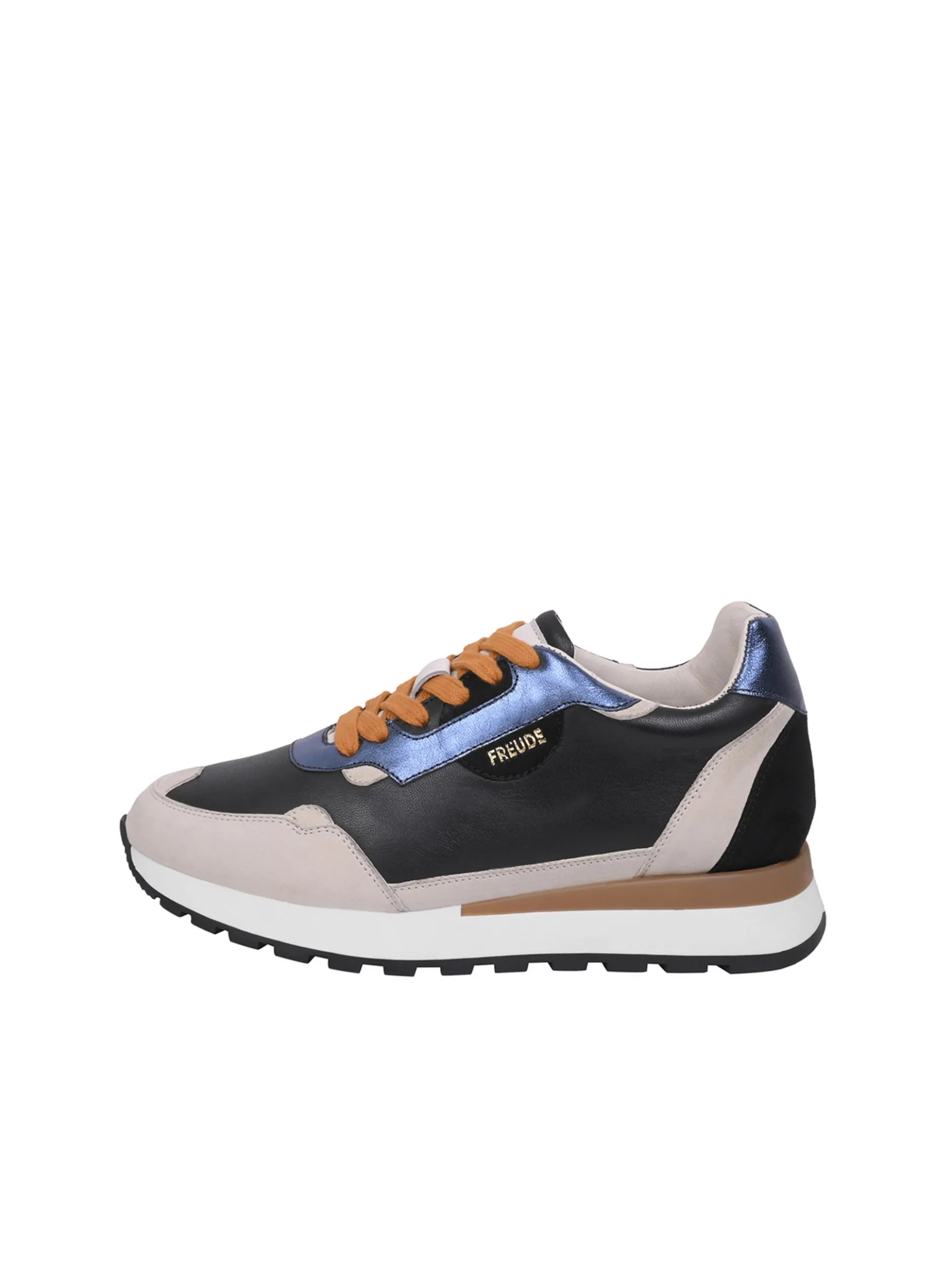 FREUDE Damen Sneaker - AGATA in schwarz beige