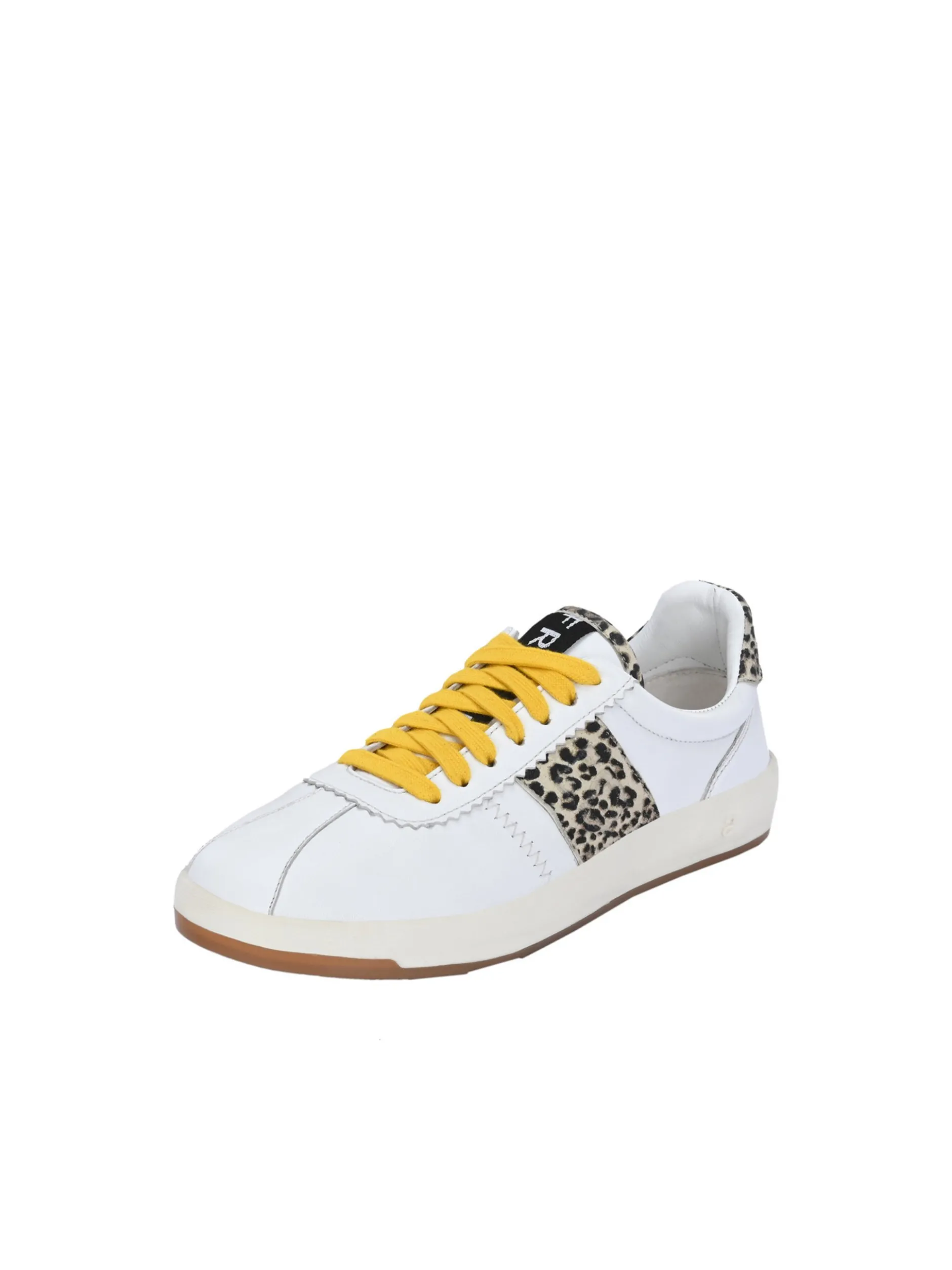 FREUDE Damen Sneaker - ARIELLE in weiß braun