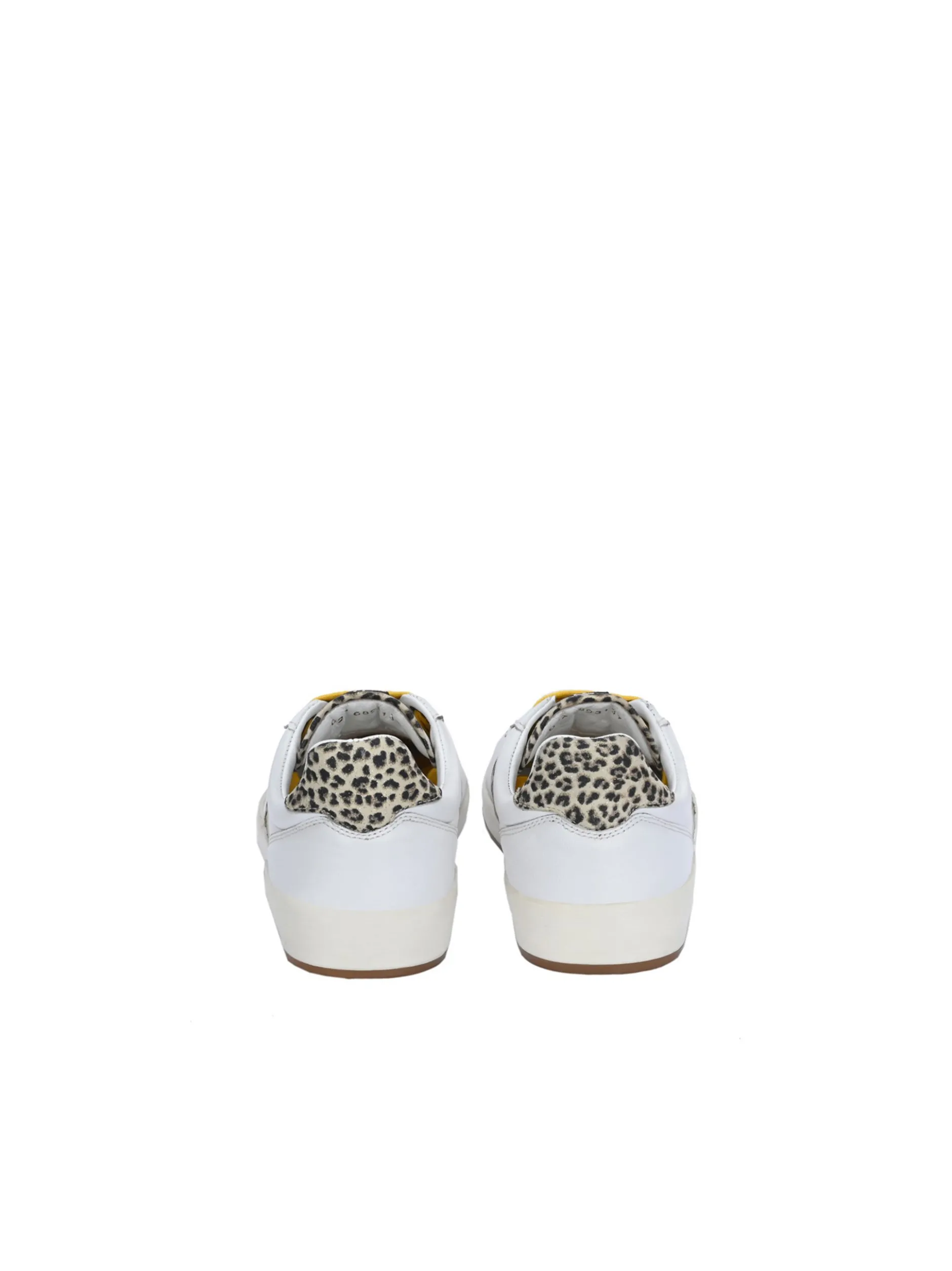FREUDE Damen Sneaker - ARIELLE in weiß braun