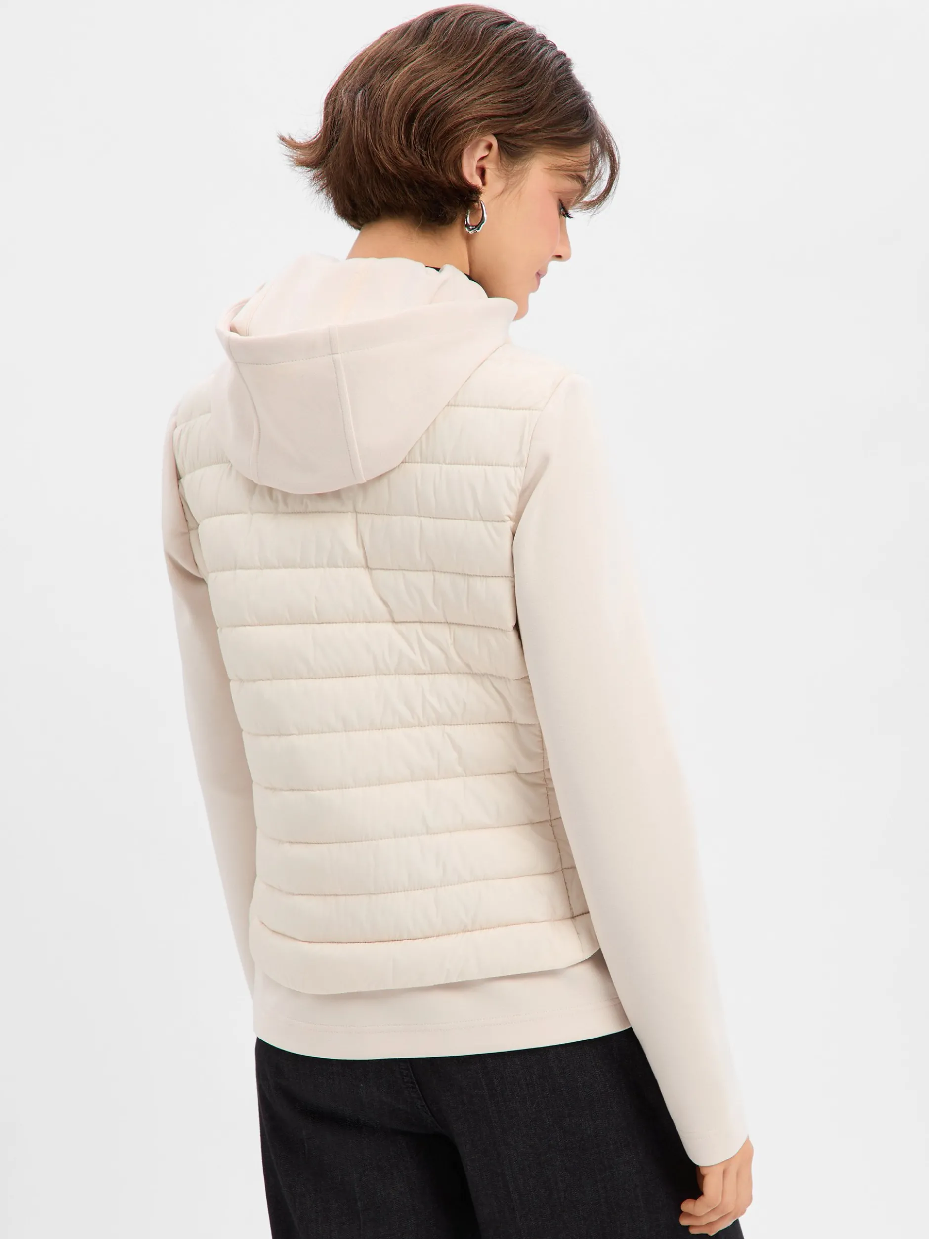 Fuchs Schmitt Damen Steppjacke in ecru