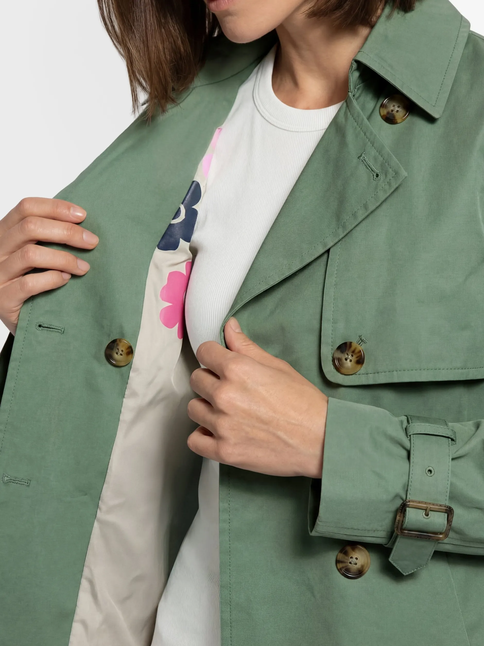 Fuchs Schmitt Damen Trenchjacke - Alicante in oliv