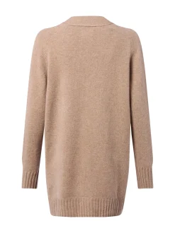 Fynch-Hatton Damen Strickjacke aus Merinowolle in beige