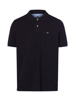 Fynch-Hatton Herren Poloshirt in marine - Ärmel: kurzarm