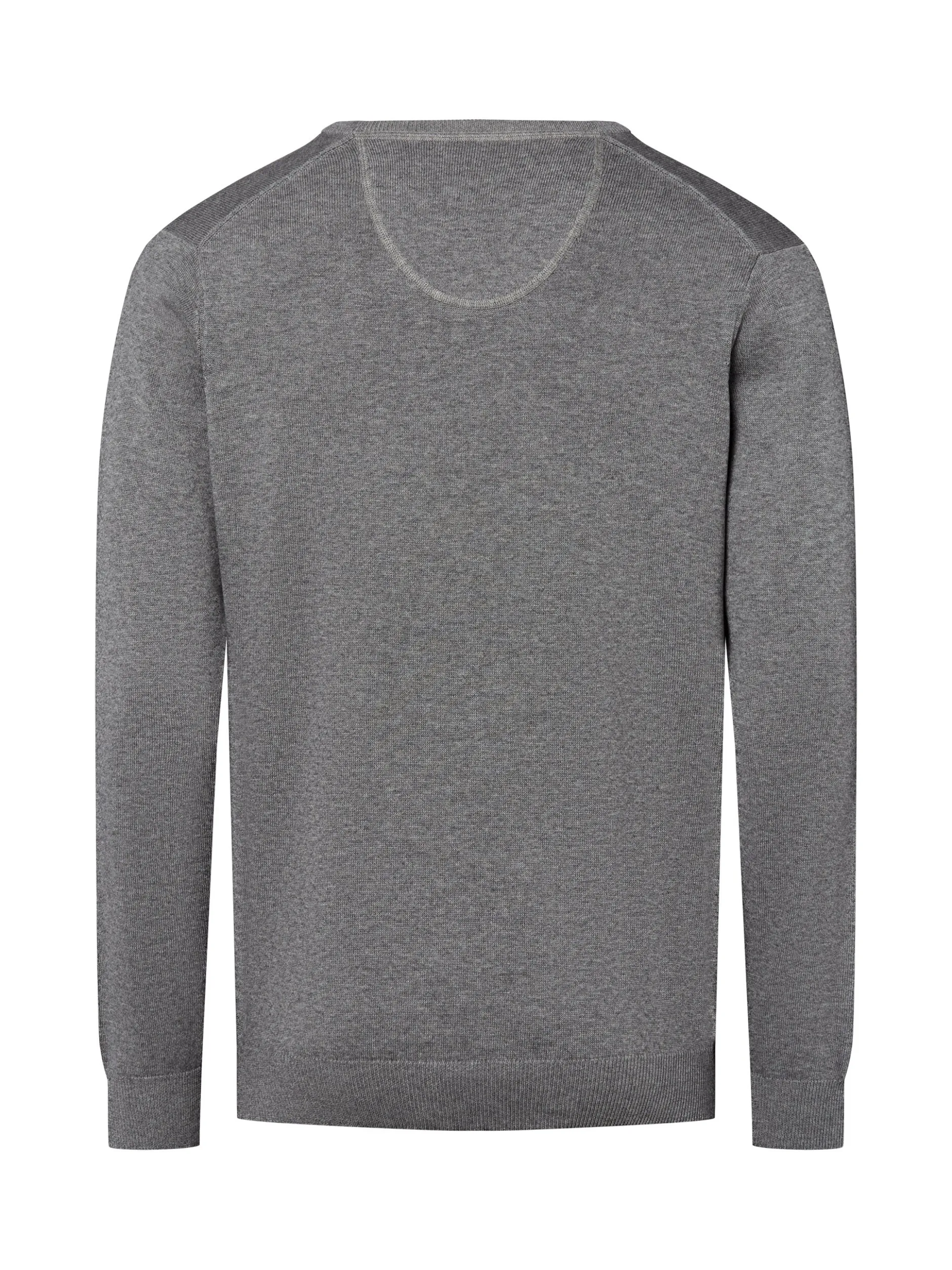Fynch-Hatton Herren Pullover in grau - Ärmel: langarm