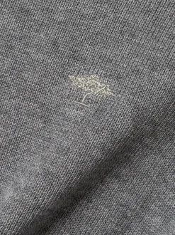 Fynch-Hatton Herren Pullover in grau - Ärmel: langarm