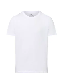 Fynch-Hatton Herren T-Shirt in weiß - Ärmel: kurzarm