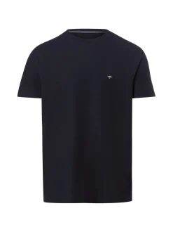 Fynch-Hatton Herren T-Shirt in marine - Ärmel: kurzarm