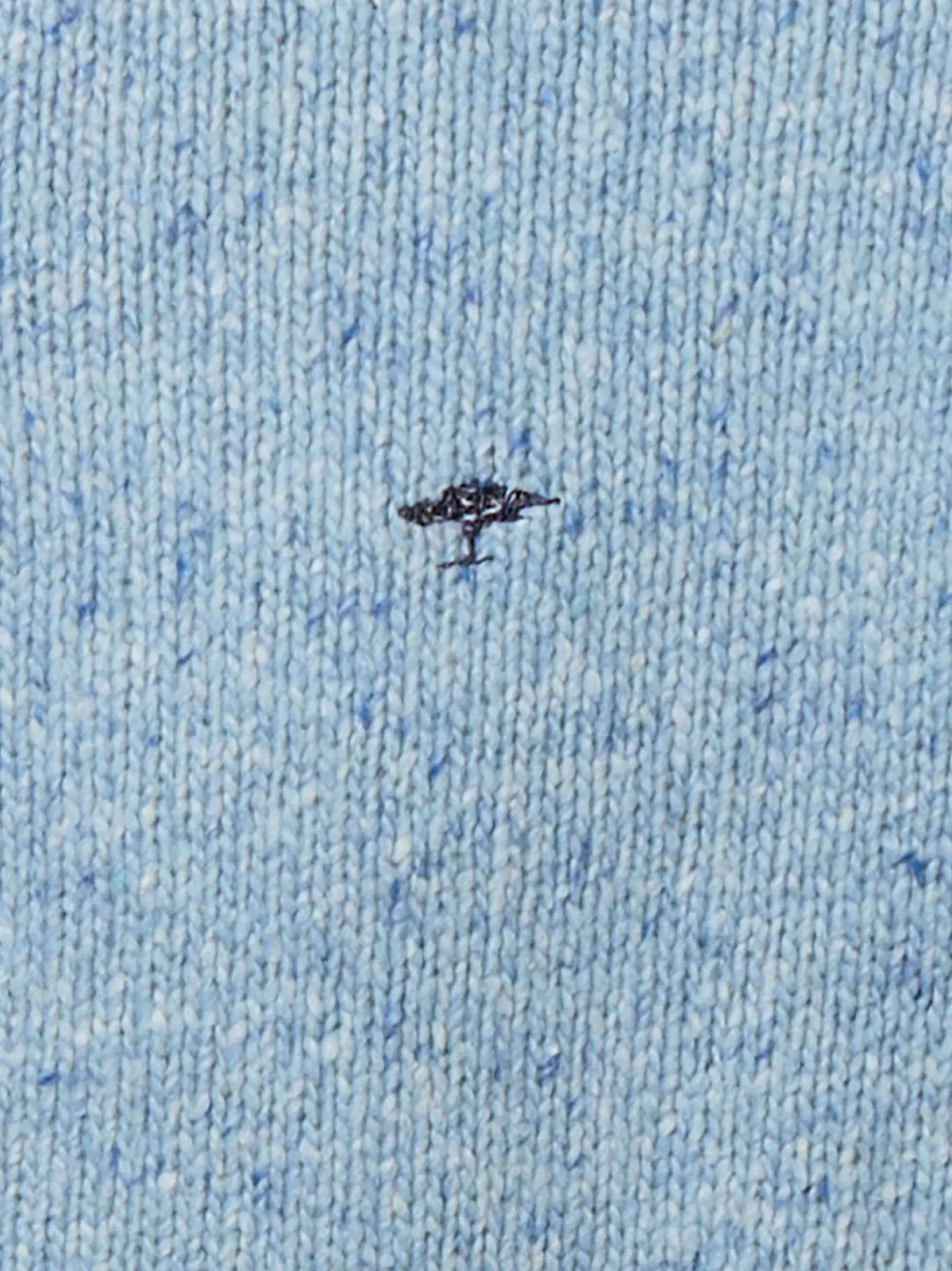 Fynch-Hatton Herren Wollpullover mit Alpaka-Anteil in hellblau