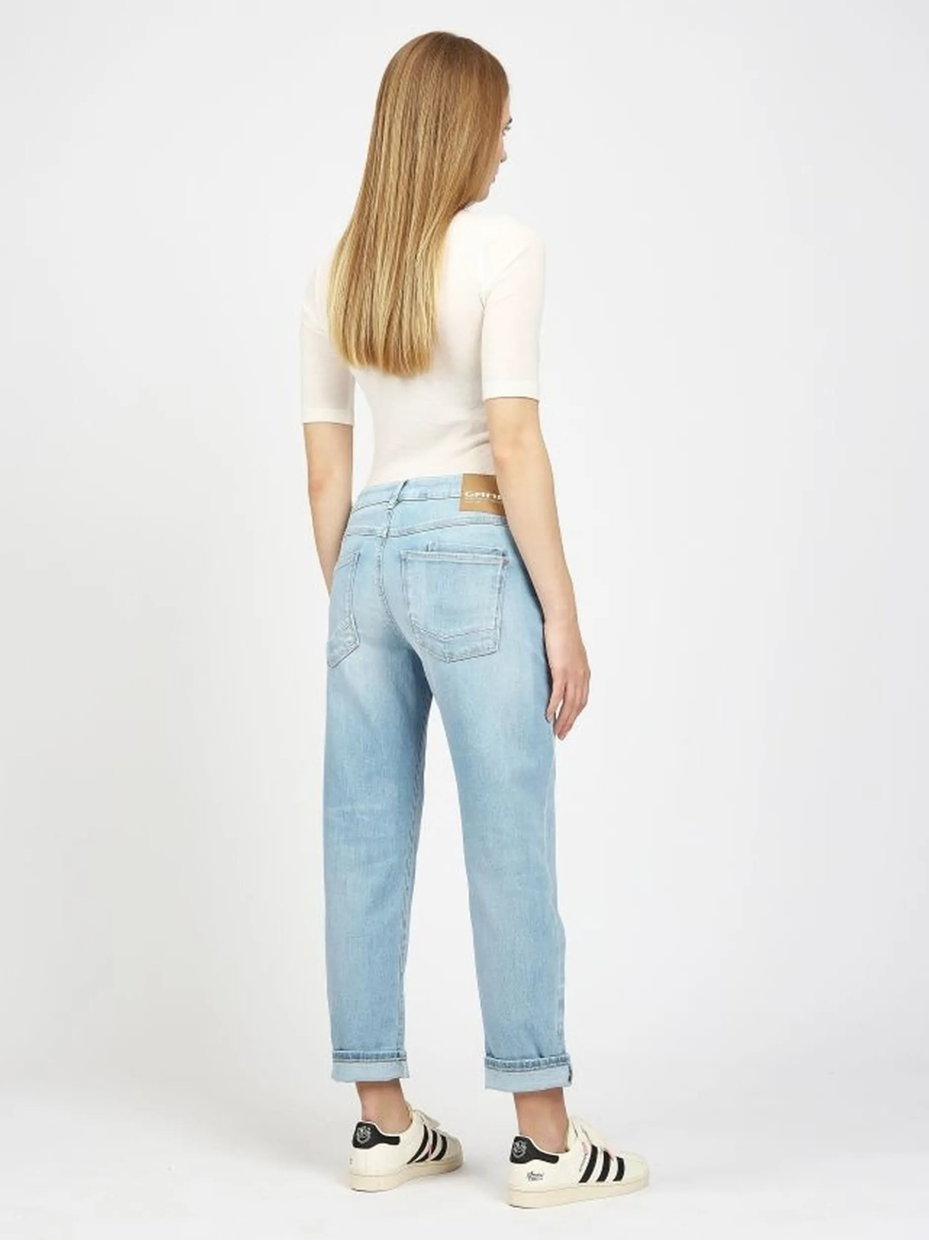 GANG Damen Hose - 94NADIA CROPPED in hellblau
